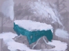 tisch-im-schnee